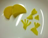 ✿簡単お絵描き✿　おにぎりのお花作り方1写真