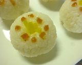 ✿簡単お絵描き✿　おにぎりのお花作り方7写真