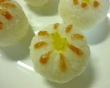 ✿簡単お絵描き✿　おにぎりのお花作り方6写真