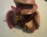 鴨胸肉と赤玉ねぎのサラダ仕立て作り方7写真