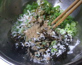 ベトナム風♪もずくとじゃこの卵焼き作り方4写真