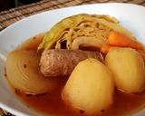 丸ごと野菜とソーセージのトマトポトフ作り方6写真