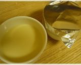 お鍋で生クリーム入りプリン作り方4写真