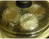 お鍋で生クリーム入りプリン作り方5写真