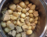 簡単♪鶏肉と里芋の煮っころがし作り方5写真