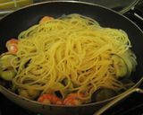 海老と茄子のパスタ作り方5写真