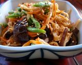 簡単！豆板醤入り　ピリ辛切干大根の炒め煮作り方5写真