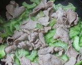 豚肉とゴーヤの甘味噌炒め作り方3写真