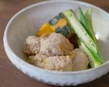 肉団子と旬野菜のさっぱり梅煮作り方4写真