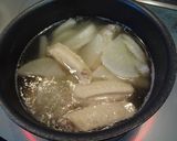 鶏手羽中と大根のにんにく塩煮作り方1写真
