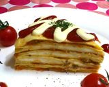 オシャレな＊ミルフィーユオムレツ♡作り方7写真