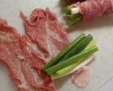 青ネギの肉巻き サッパリポン酢で！作り方1写真