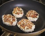 鶏ひき肉の和風ハンバーグ作り方3写真