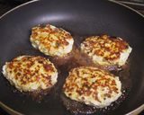 鶏ひき肉の和風ハンバーグ作り方4写真