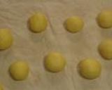 洗双糖でチョコ入りメロンパン作り方12写真