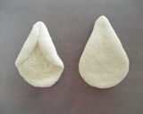 クリスマス☆サンタクロースのパン作り方2写真
