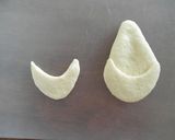 クリスマス☆サンタクロースのパン作り方4写真