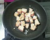 節約 鶏むね肉の甘ダレ丼作り方3写真
