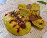 カレー味の♪ロングウインナーパン作り方12写真