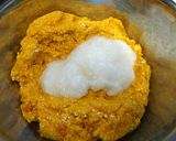 白玉粉で作る鶏そぼろ入り南瓜団子作り方2写真