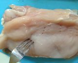 ナス＆ムネ肉＆ラー油♪作り方2写真