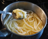 お母さんの☆しょうが卵とじうどん作り方3写真