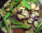 焼肉のタレでなすとししとう炒め作り方2写真