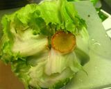 ■カニカマで本格中華！レタスの蟹あんかけ作り方4写真