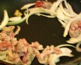 ■1人ランチに♪豚肉と豆腐の甘辛黒胡椒丼作り方2写真