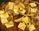 ■1人ランチに♪豚肉と豆腐の甘辛黒胡椒丼作り方3写真