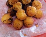 ホットケーキミックスでドーナツ（黒ごま編作り方4写真