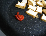 豆苗と厚揚げの豆板醤炒め作り方7写真