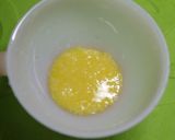 初めての離乳食♡おかゆ＋かぼちゃ♪作り方6写真