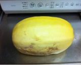 そうめんかぼちゃ　チャプチェ風作り方1写真