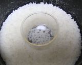 初めての離乳食♡おかゆ＋ほうれん草作り方4写真