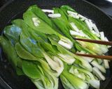 付け合せに最高！冷たいチンゲン菜作り方4写真