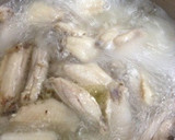 ★わが家の定番「鶏手羽中の鶏大根」★作り方4写真