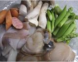 モチモチ冷凍麺をつかった海の幸パスタ♪作り方1写真