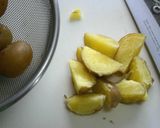 羽つきポテトwithハニーマスタード作り方1写真