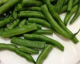 牛肉といんげんのしぐれ煮作り方1写真