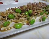 ポン酢(柚子まろか)でささみ＆枝豆の冷奴作り方5写真