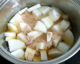 大根とツナの煮物。作り方2写真