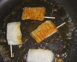お弁当に✿竹輪でなんちゃってイカ焼き作り方3写真