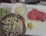 豚ミンチの肉味噌レタス包み作り方5写真