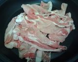 タジン鍋で焼きそば作り方1写真