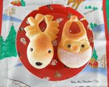 クリスマス☆サンタクロースのパン作り方12写真