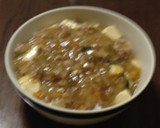 めんつゆの素de簡単☆和風・麻婆豆腐♪作り方7写真