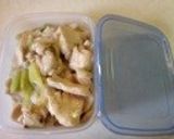 鶏胸肉と長ネギの治部煮風作り方5写真