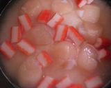帆立貝柱とカニカマの炊き込みご飯作り方4写真