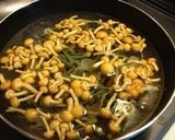 流水麺で本格山菜蕎麦作り方1写真